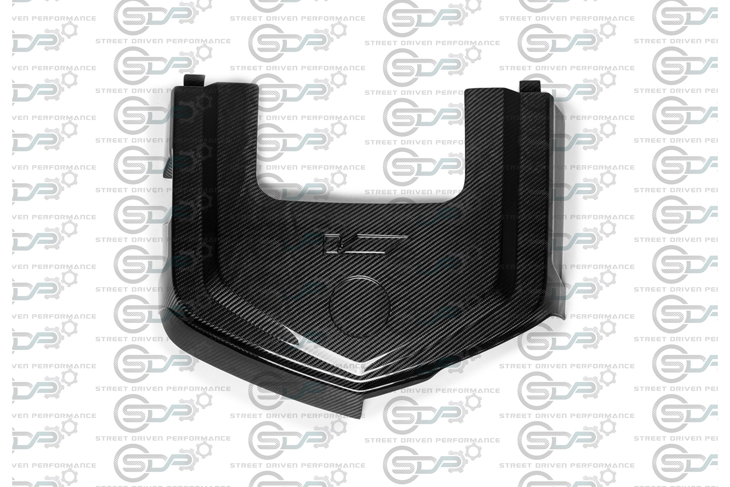 CTS-V V2 - Carbon Fiber Engine Cover for Chevrolet LSx LSA Supercharged engines using a CTS-V Lid